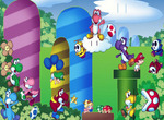 Cluiche-bhfreagra-leis-an-teaghlach-koopa