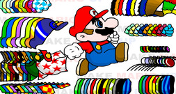 マリオのゲームをドレッシングで​​
