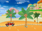 Car-spel-met-mario-op-die-strand